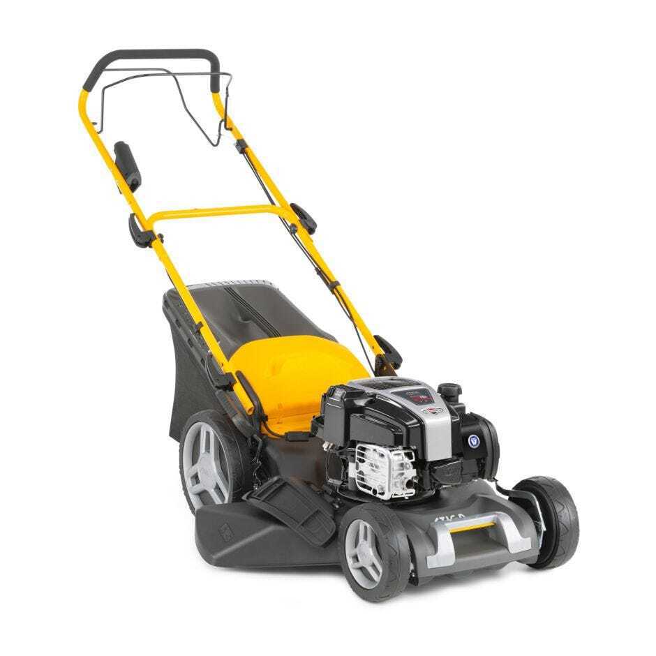 Изображение товара Газонокосилка бензиновая самоходная Stiga Combi 48 seq b 5 л.с. 46 см Изображение товара Газонокосилка бензиновая самоходная Stiga Combi 48 seq b 5 л.с. 46 см