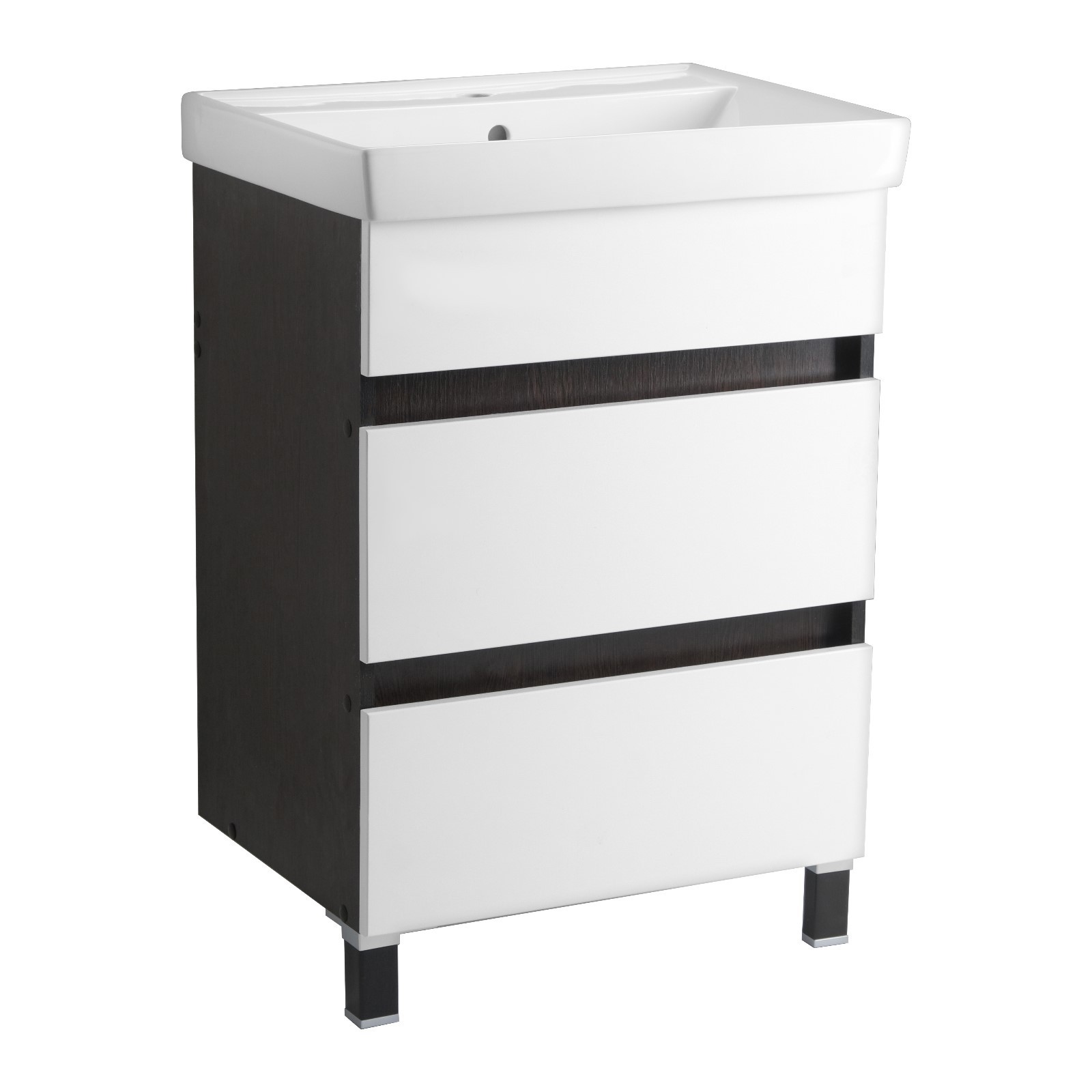 Изображение товара Тумба под раковину Белла 60/2 9336459 напольная 60см цвет белый