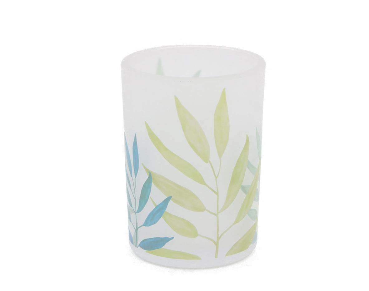 Изображение товара Стакан для зубных щеток Proffi Home Tropics из стекла белый
