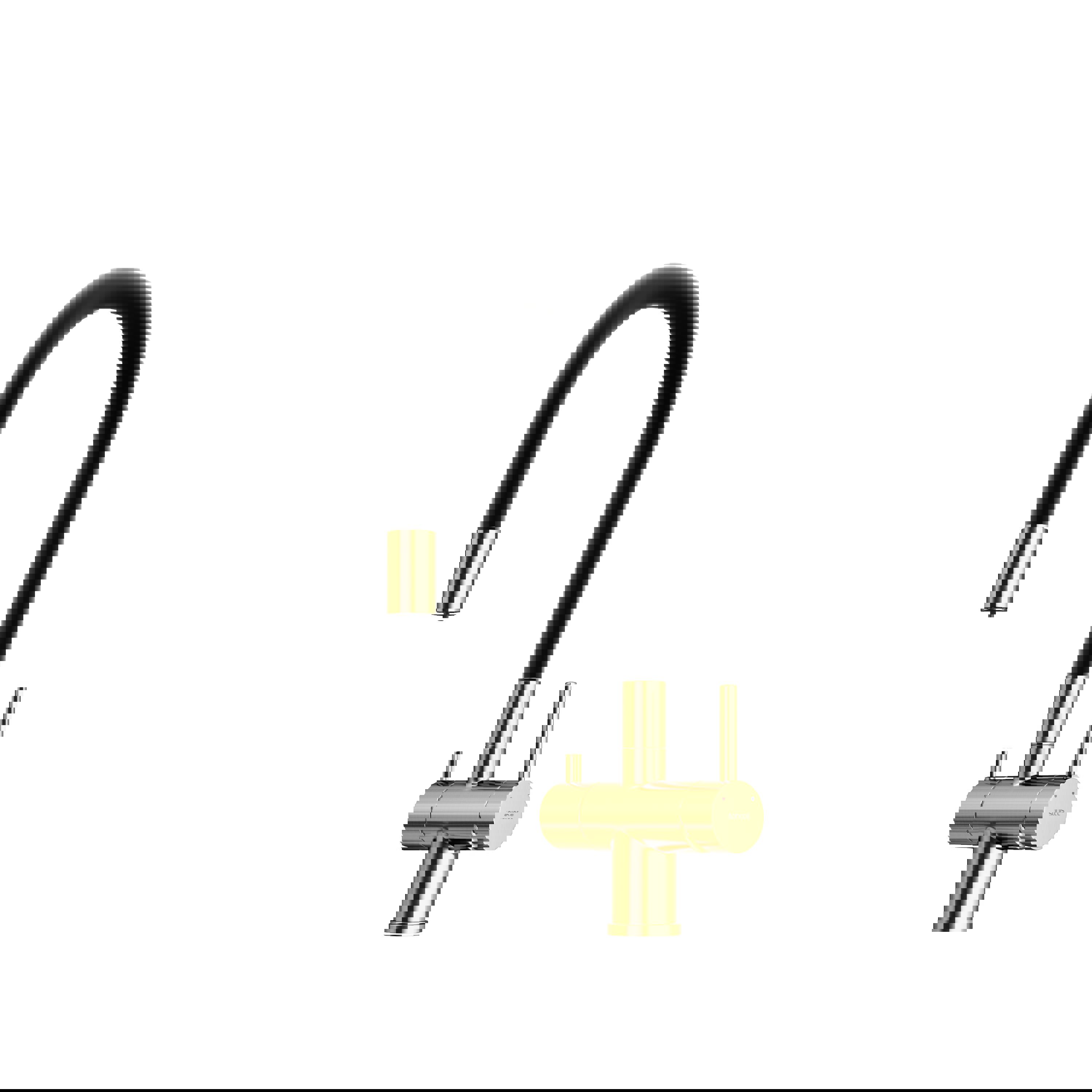 Изображение товара Смеситель для кухни Sancos SC4004BG поворотный излив 22 см цвет золото