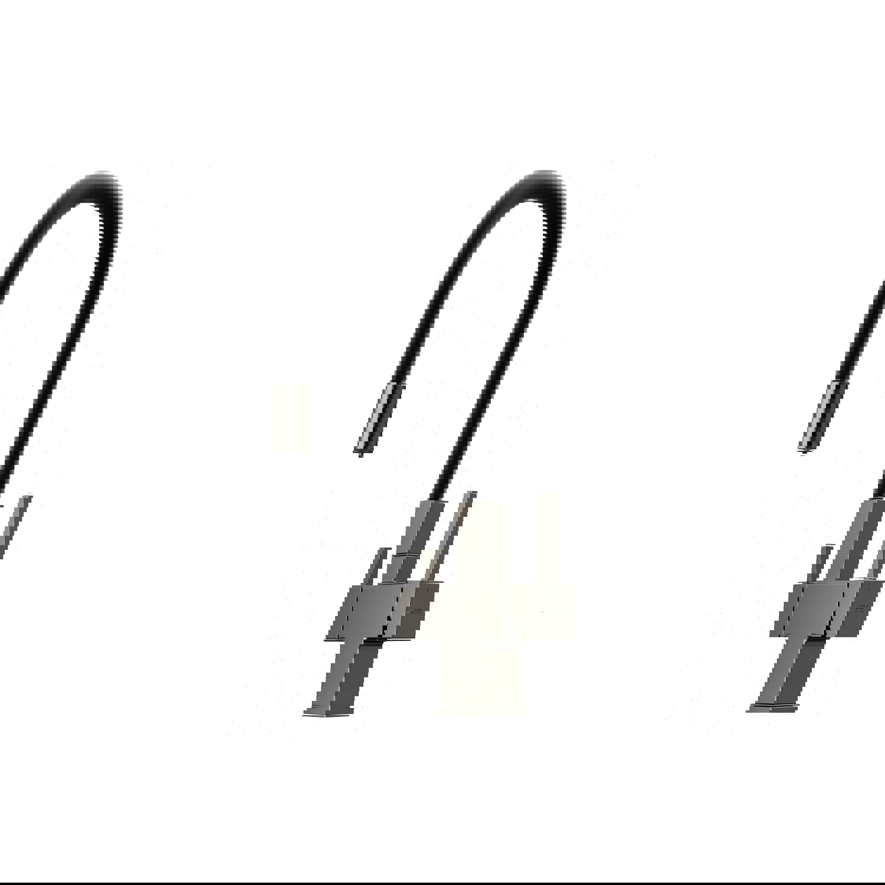 Изображение товара Смеситель для кухни Sancos SC4005GG поворотный 22 см цвет сталь черный