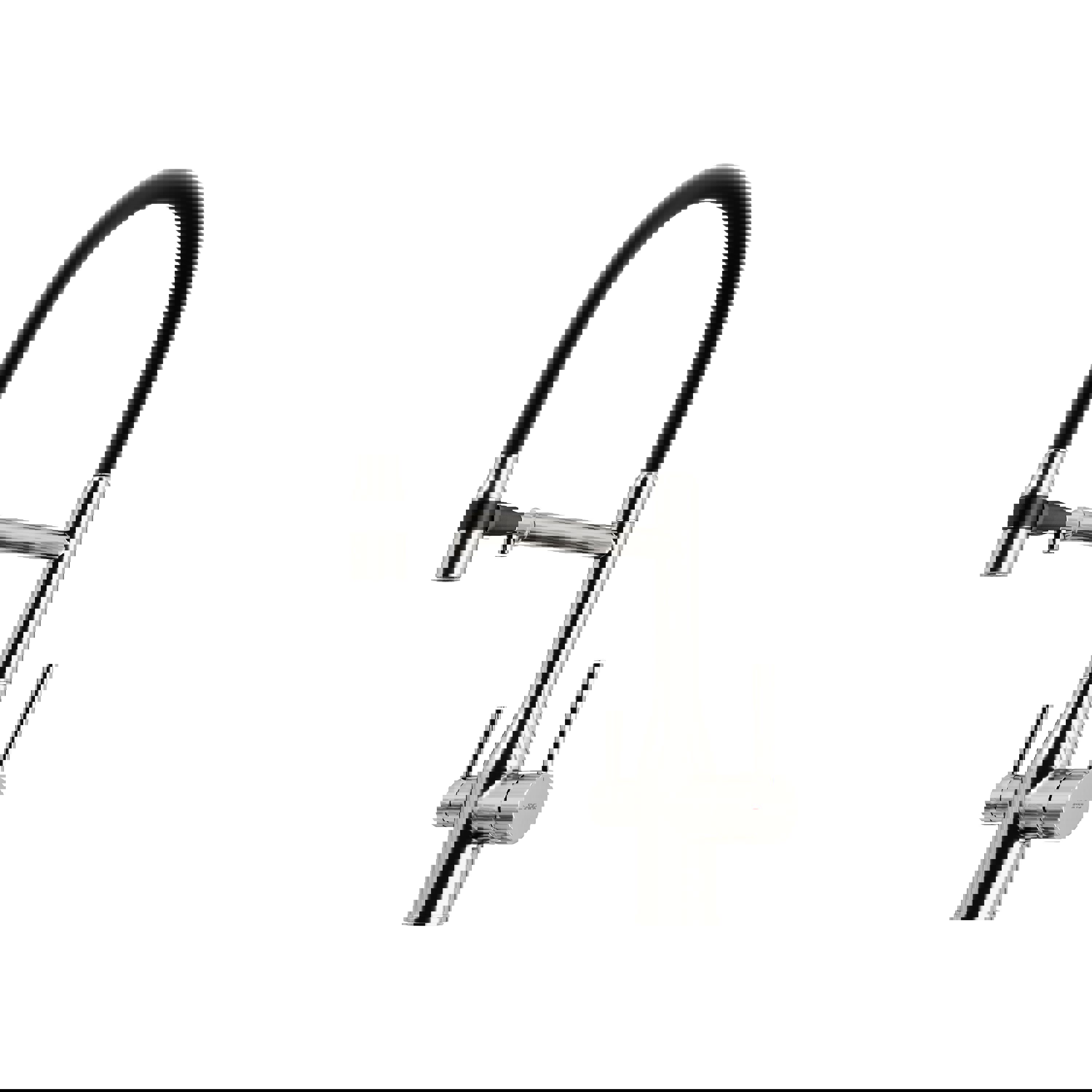 Изображение товара Смеситель для кухни Sancos SC4009BN поворотный излив 22 см черный