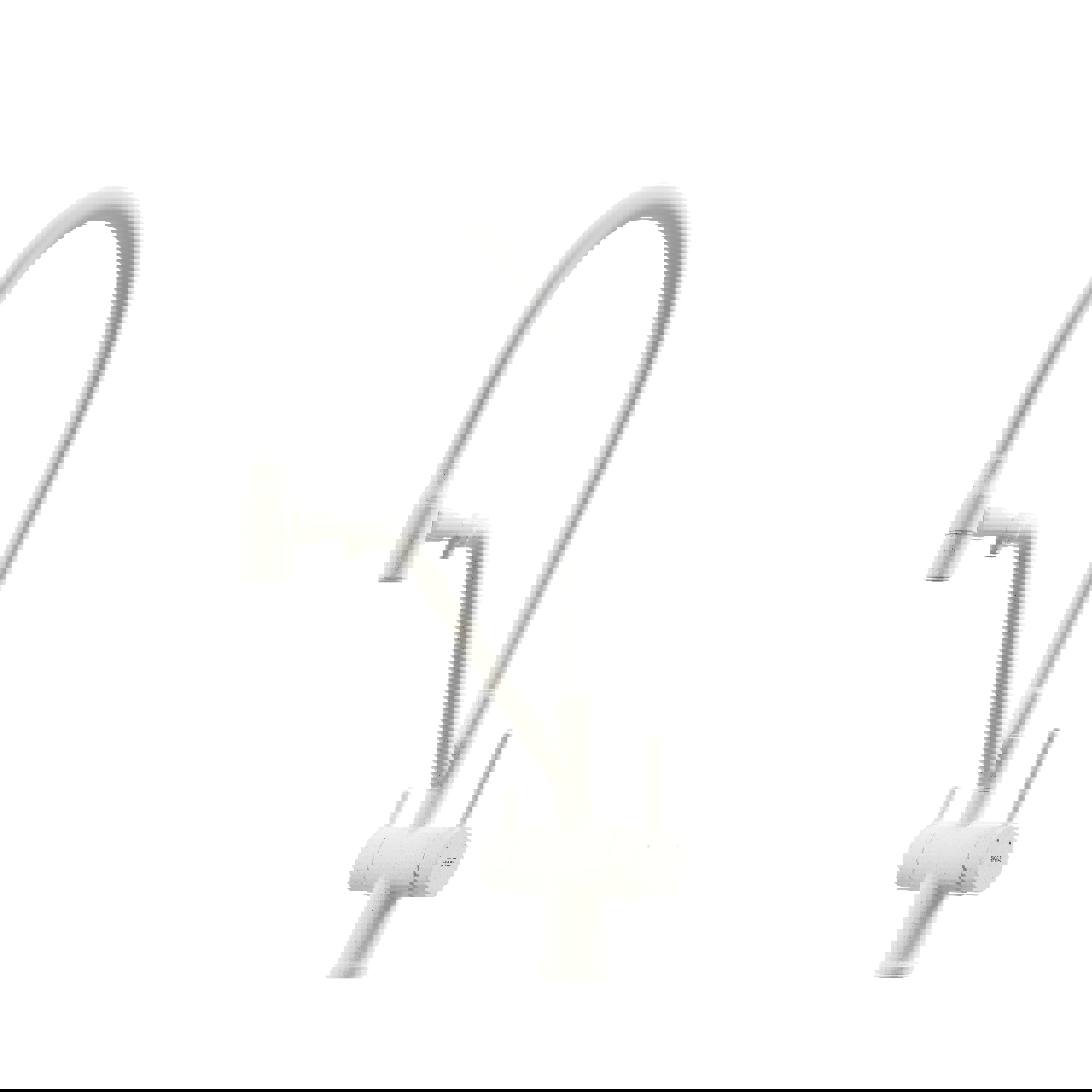 Изображение товара Смеситель для кухни Sancos SC4003MW поворотный излив 22.5 см цвет белый