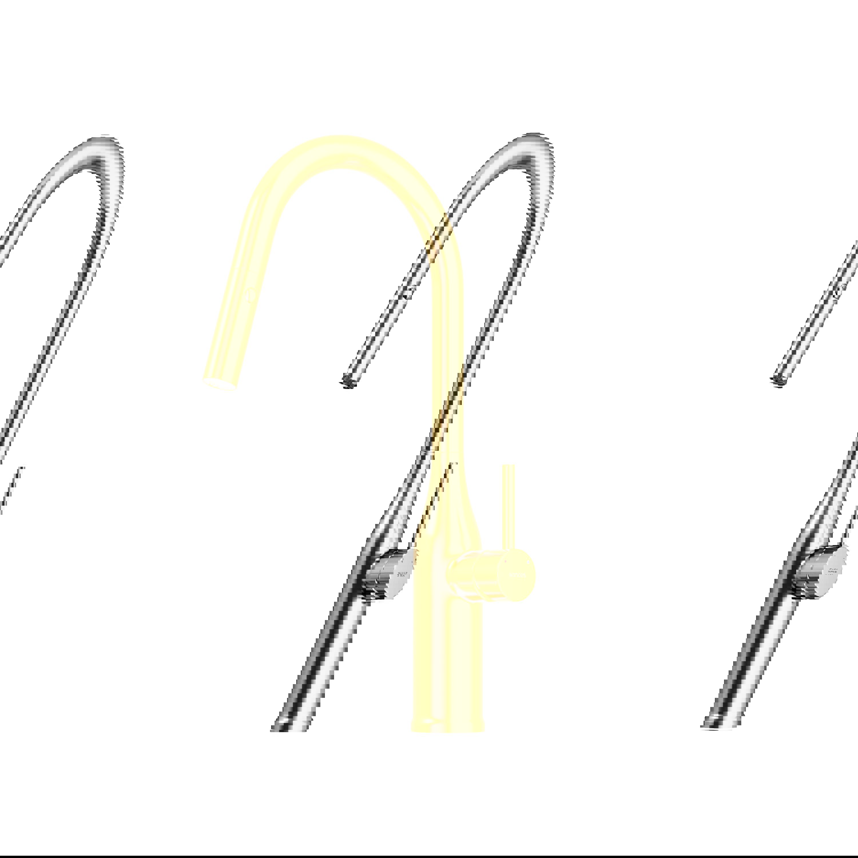 Изображение товара Смеситель для кухни Sancos SC4002BG поворотный излив 26 см золото