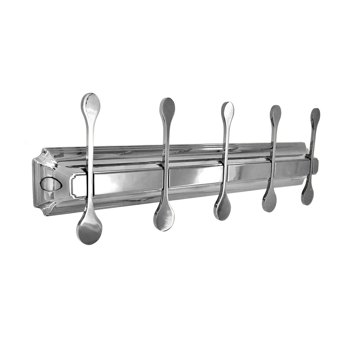 Изображение товара Настенная металлическая вешалка с 5 крючками Elghansa Hermitage HRM-750 хром Германия