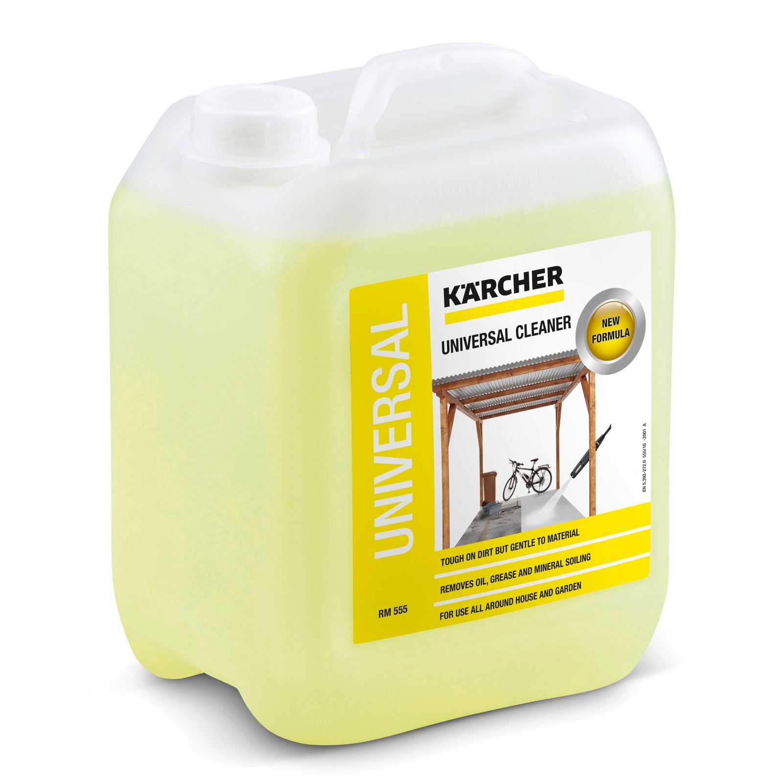 Изображение товара Средство чистящее универсальное Karcher RM 555 5 л Изображение товара Средство чистящее универсальное Karcher RM 555 5 л