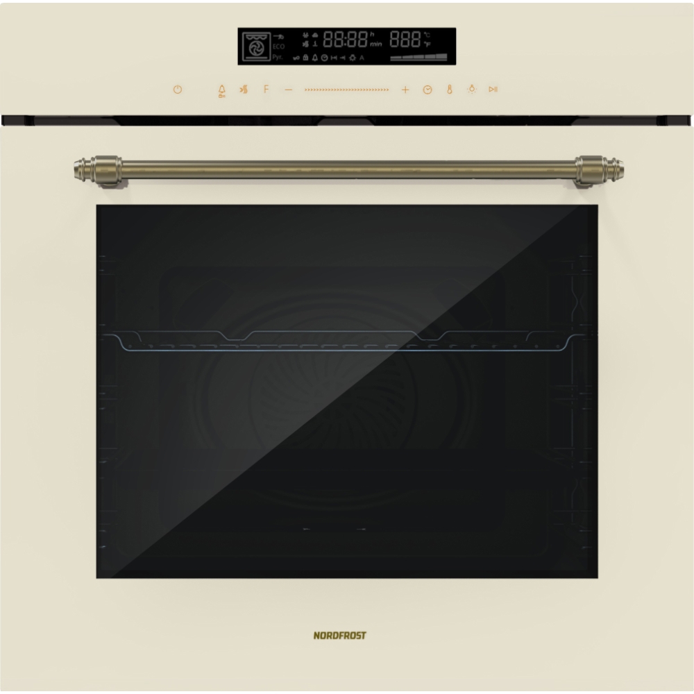 Изображение товара Электрический встраиваемый духовой шкаф Nordfrost HM 65130 YR 60х60х55 см цвет бежевый