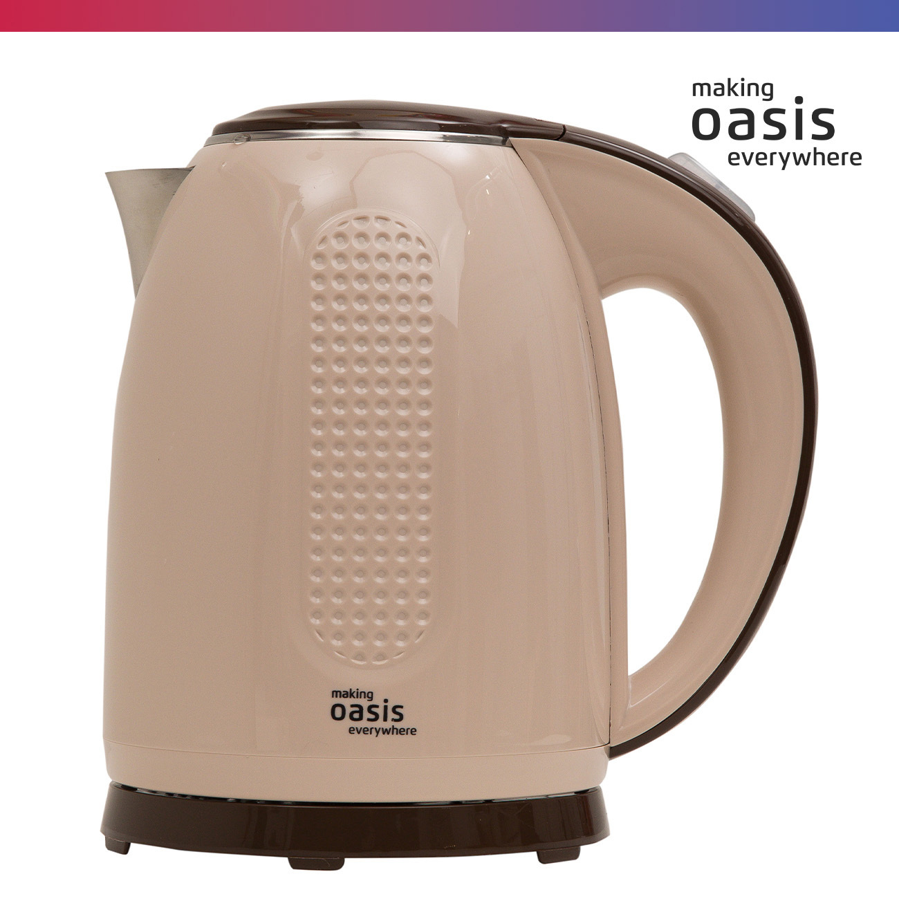 Изображение товара Электрический чайник 1.7 л Making Oasis K-6SPI бежевый