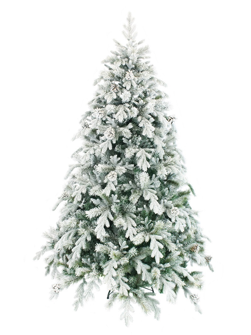 Изображение товара Искусственная елка Crystal Queen 210 см с заснеженным эффектом и гарантий 10 лет