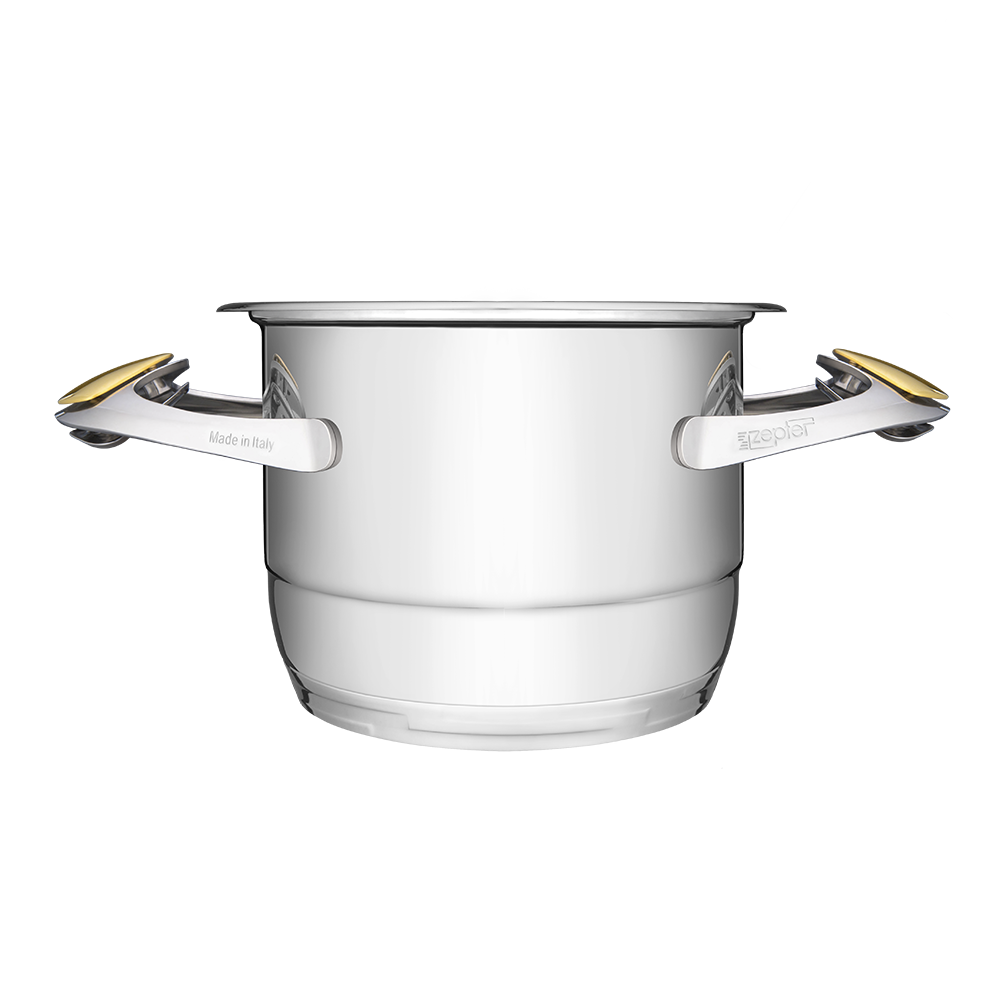 Изображение товара Кастрюля с крышкой 2.5 л Zepter international Z-1625 сталь цвет серый