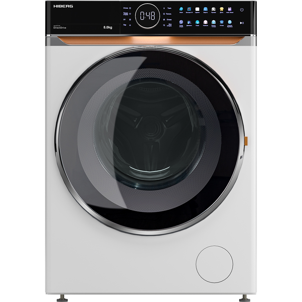 Изображение товара Стиральная машина Hiberg i-ddq10 814 W 8 кг инверторный мотор 14 программ