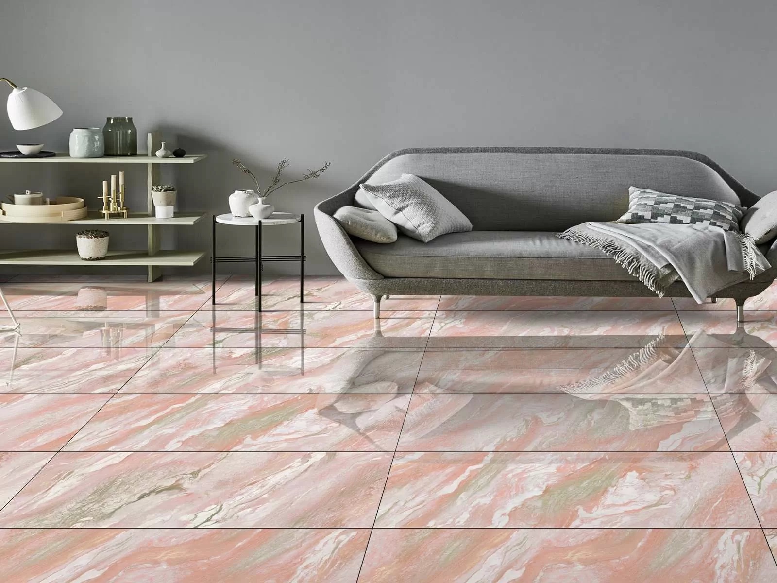 Изображение товара Керамогранит Velsaa Rosso Atlant Pink 120x60 см для пола и стен