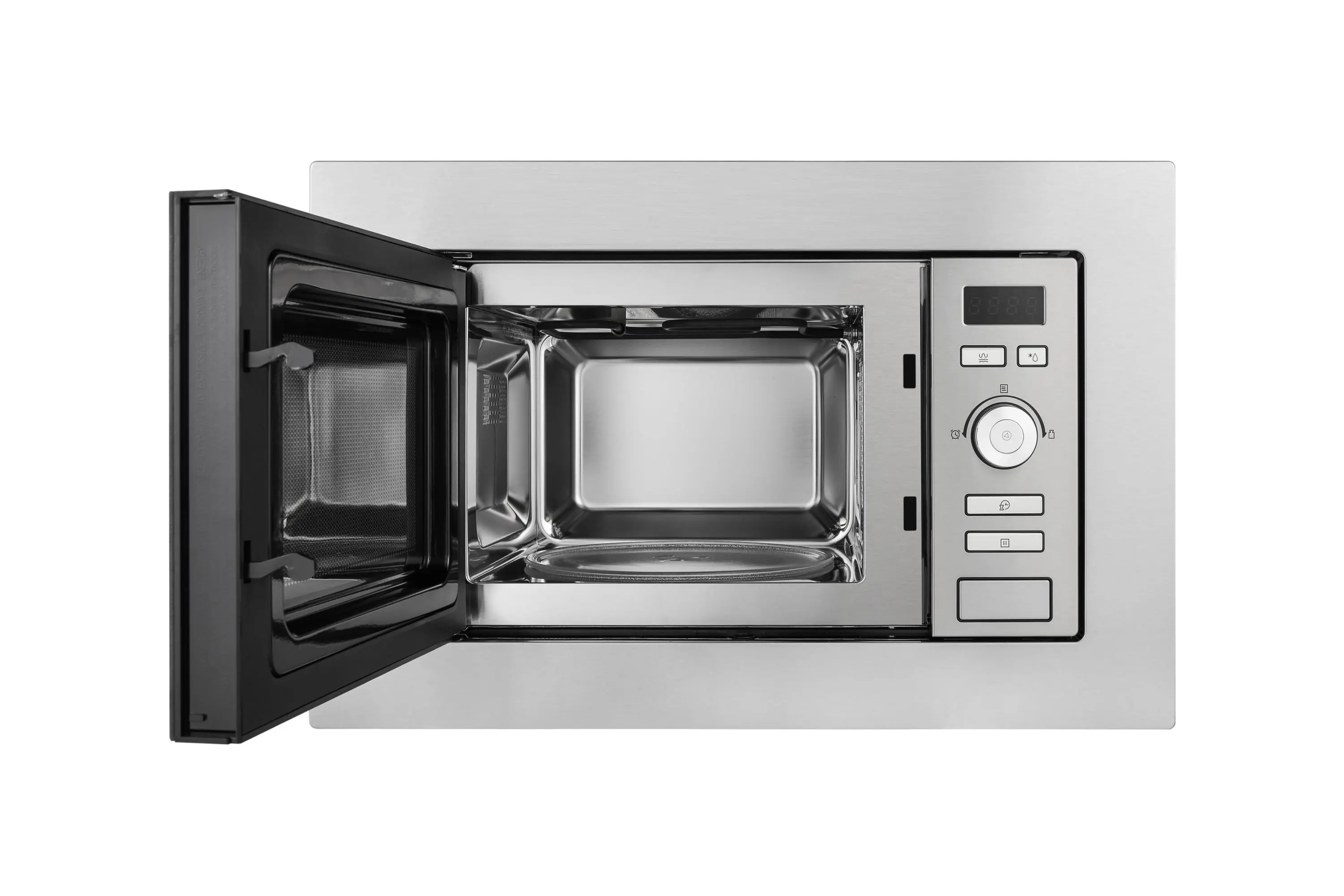 Микроволновая печь Midea AG820BJU-SS встраиваемая 20 л 34.4x59.5x38.8 см механическое управление цвет нержавеющая сталь - 6