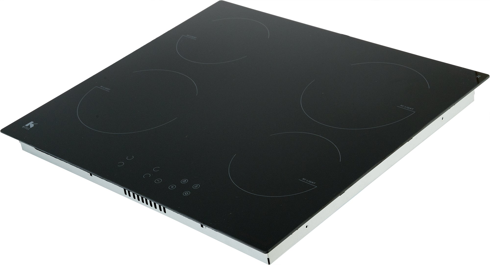 Электрическая варочная панель Kitll KHH 6001 BLACK 60 см 4 конфорки цвет чёрный - 3