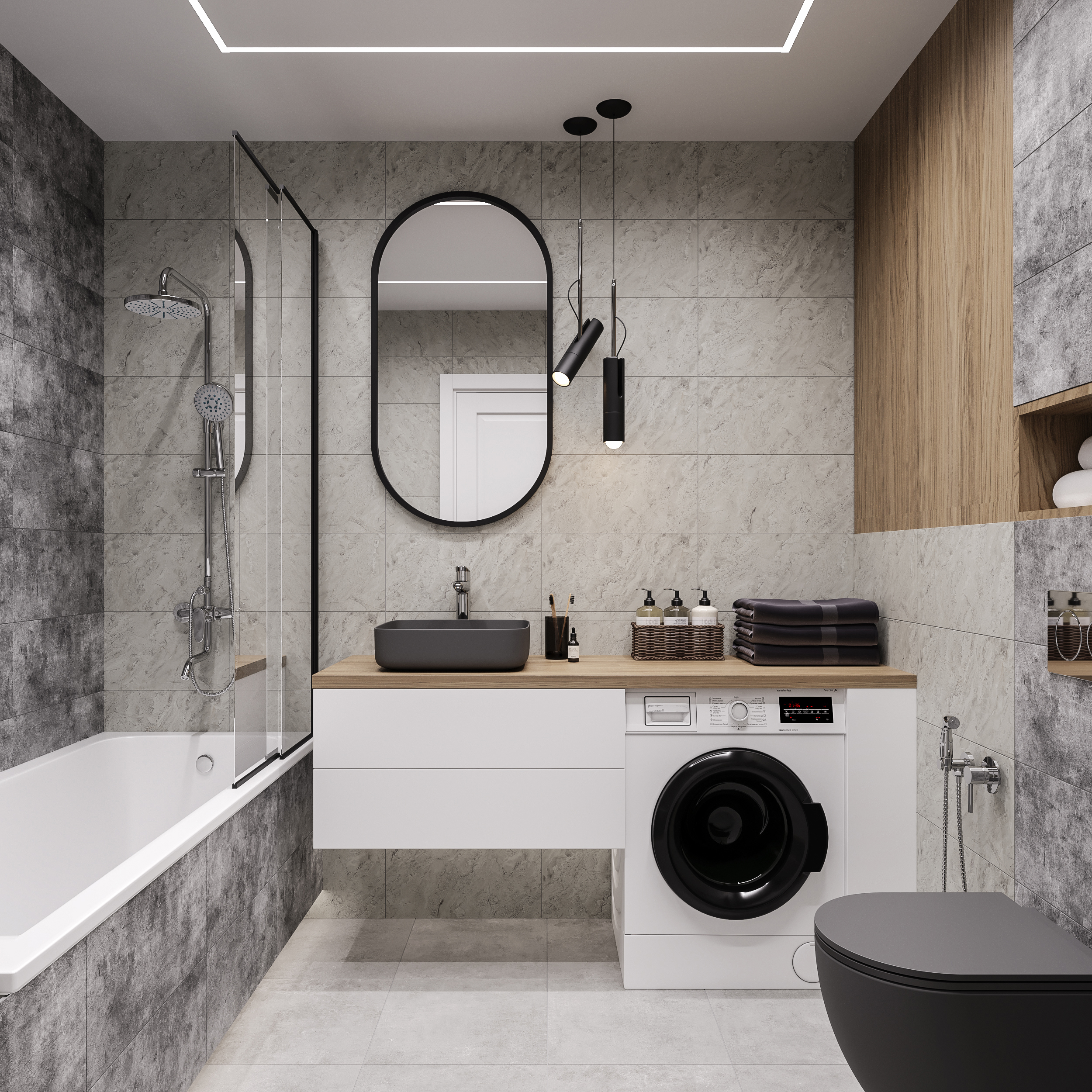 Изображение товара Настенная плитка Culto Martis 25x50 см матовая светло-серая