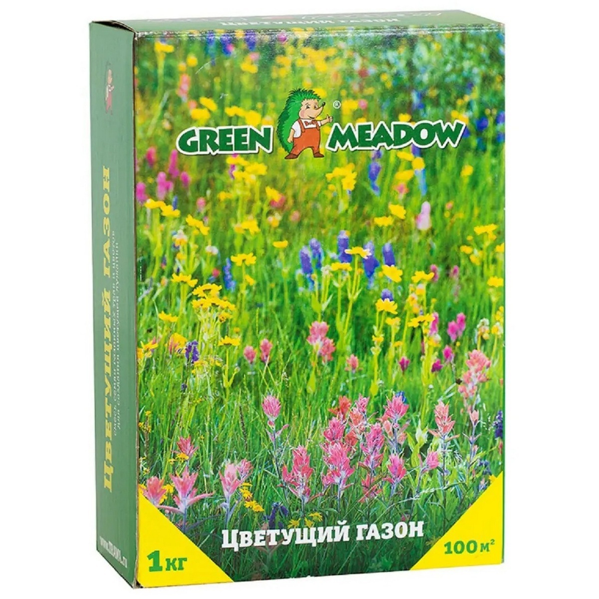 Изображение товара Семена газона с цветами Green Meadow 4607160330860 1 кг Изображение товара Семена газона с цветами Green Meadow 4607160330860 1 кг