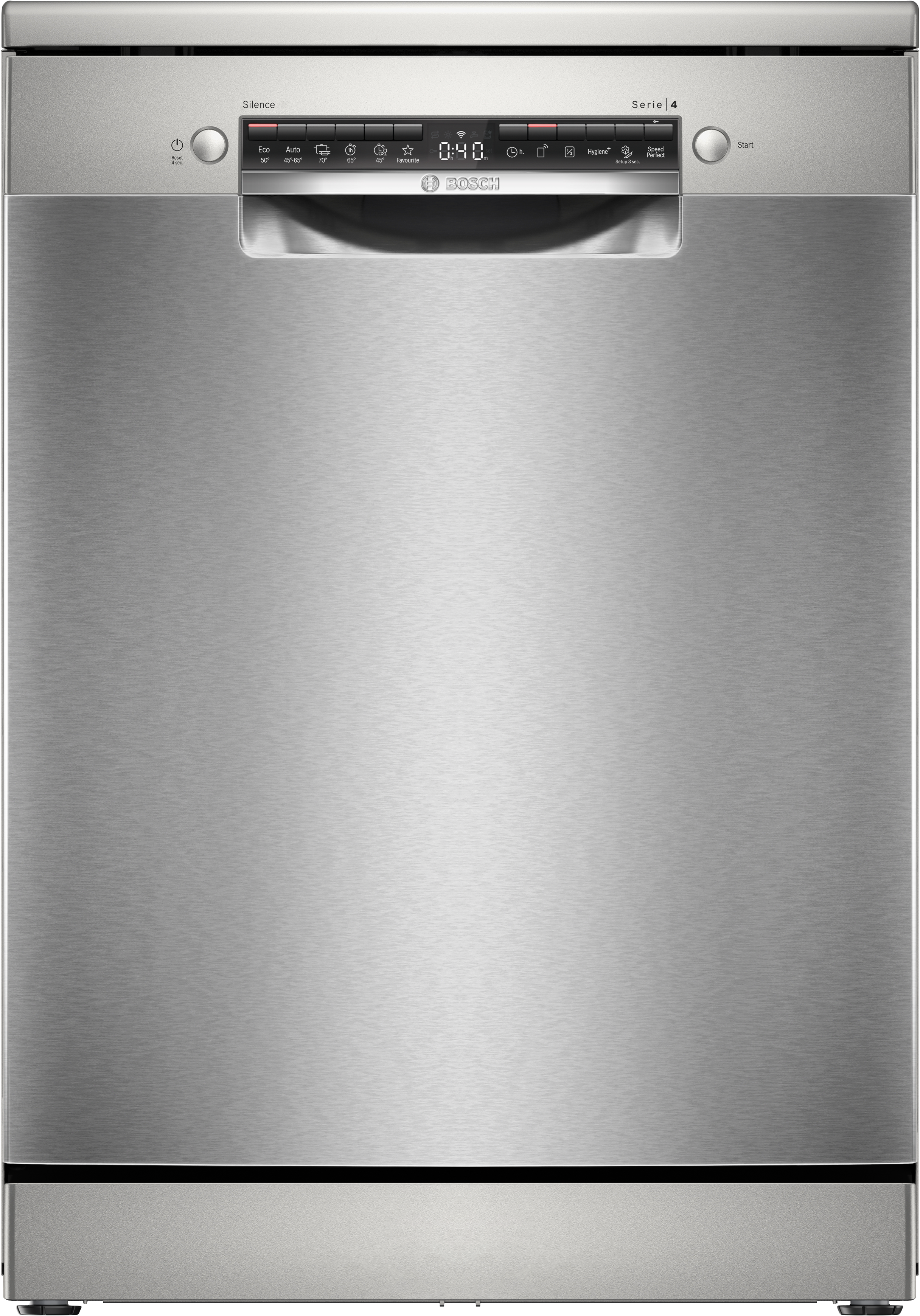 Изображение товара Отдельностоящая посудомоечная машина Bosch Si6Pw1B 60 см 14 программ нержавеющая сталь