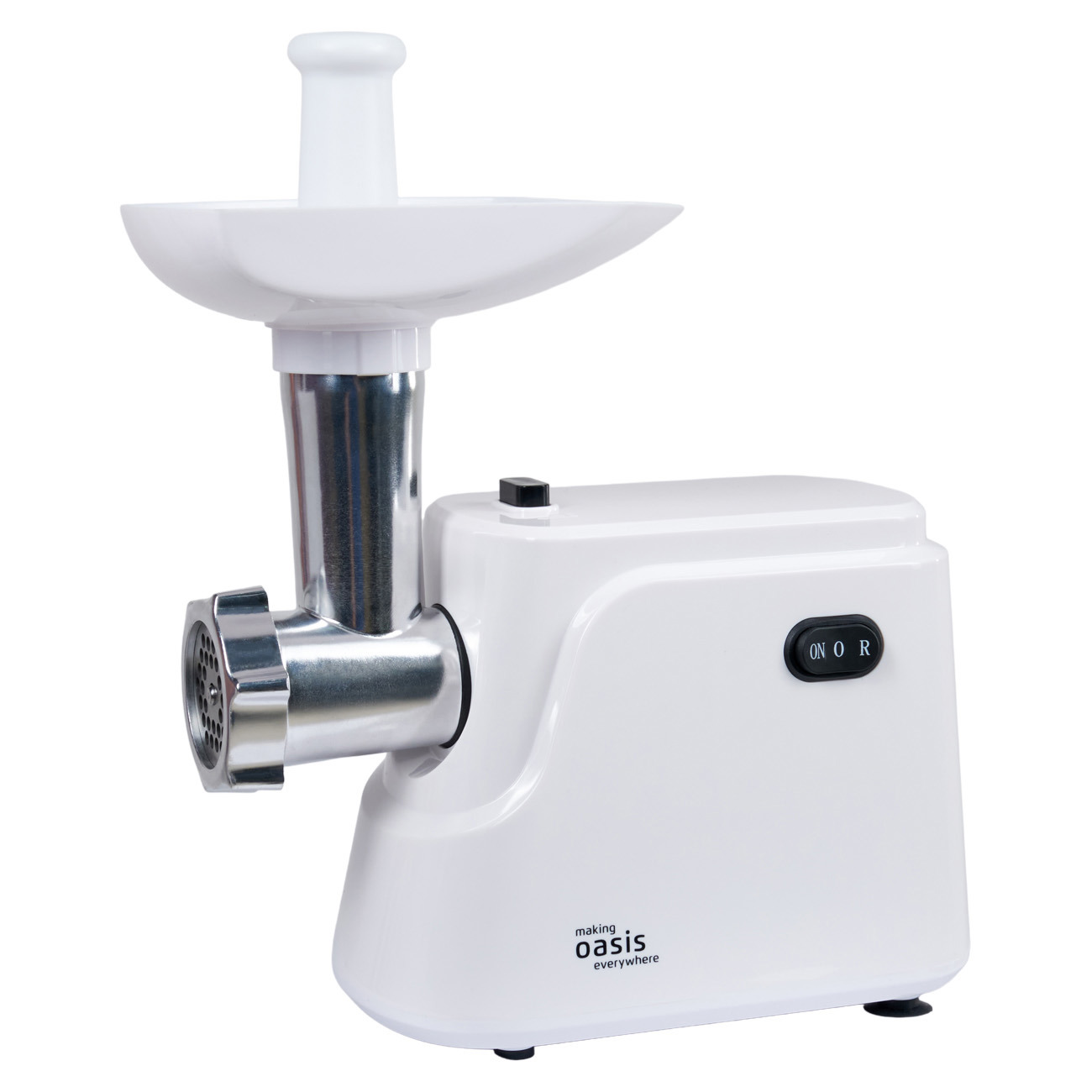 Изображение товара Электрическая мясорубка Making Oasis Everywhere MG-TK1 1500 Вт белая и черная