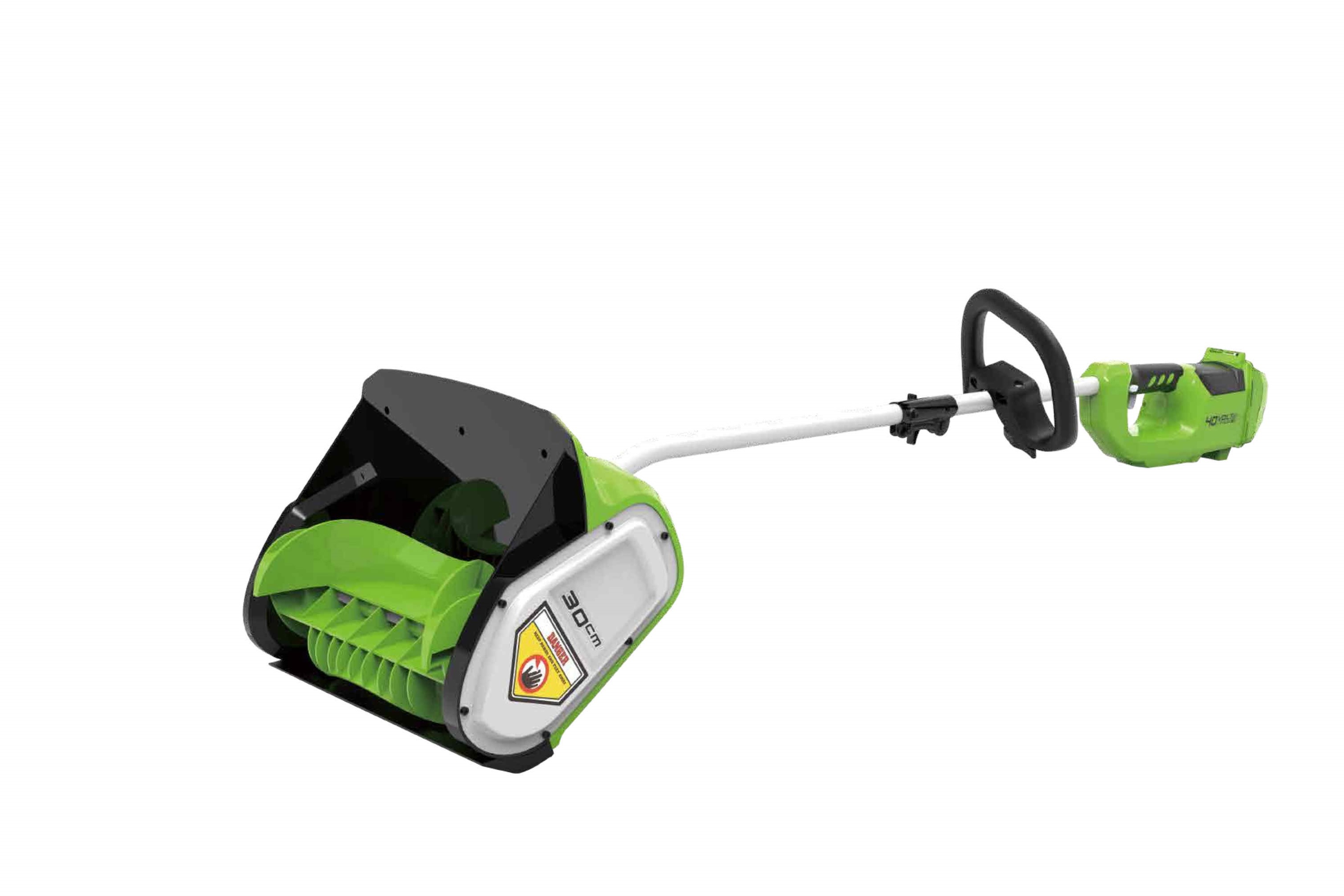 Изображение товара Аккумуляторный снегоуборщик Greenworks GD40SSK4 30 см 40 В