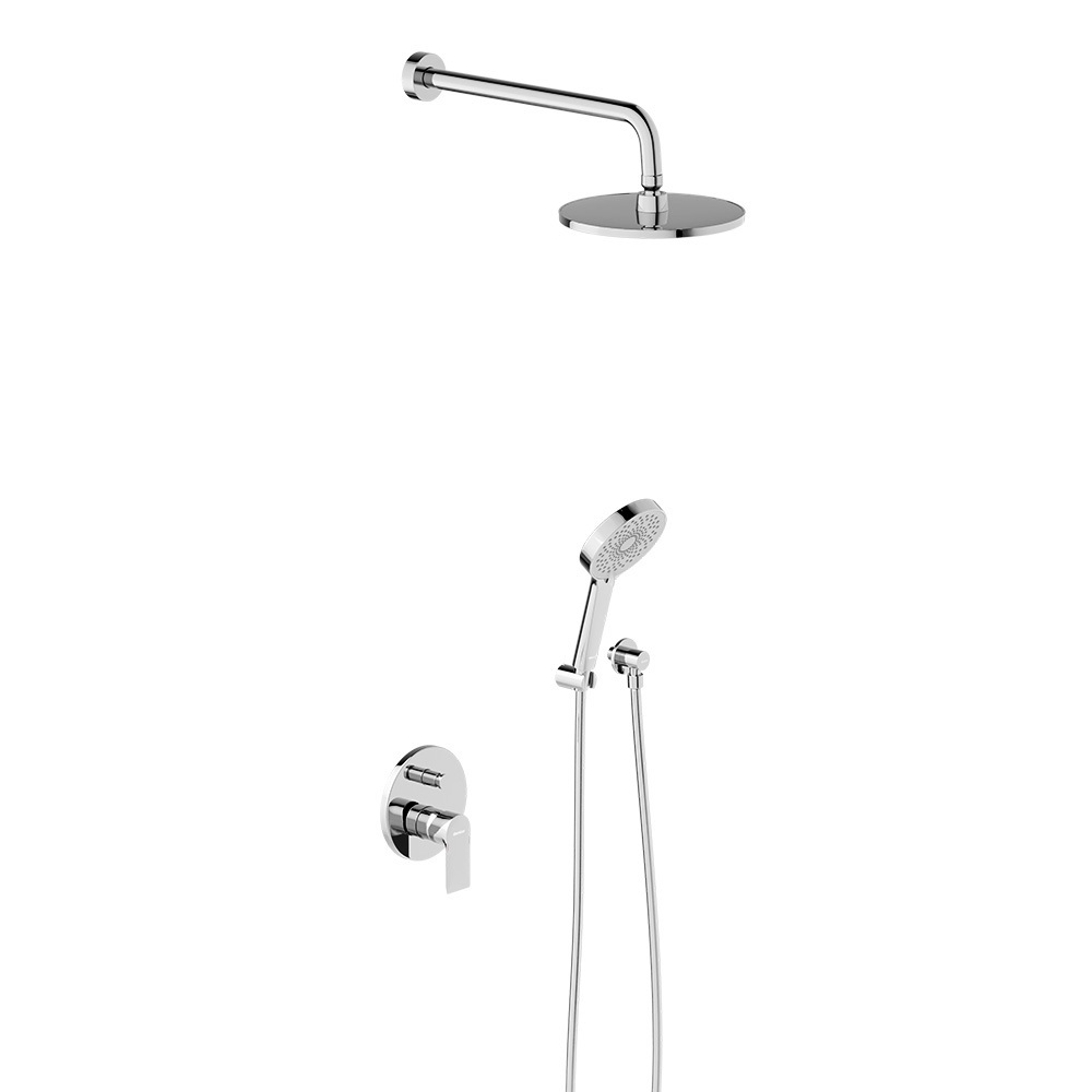 Изображение товара Душевая система DAMIXA Apollo встраиваемая с хромовым покрытием