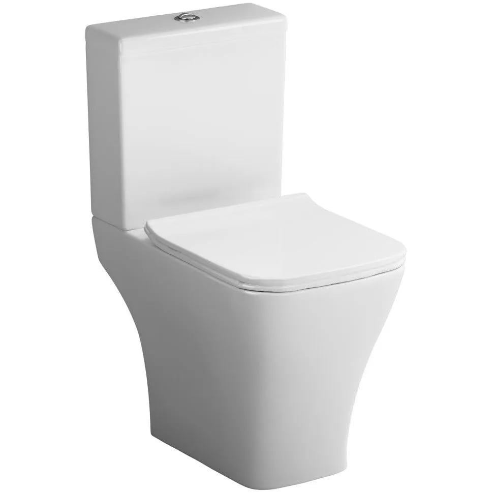 Изображение товара Унитаз-компакт Damixa DX77C8601SC горизонтальный слив Изображение товара Унитаз-компакт Damixa DX77C8601SC горизонтальный слив