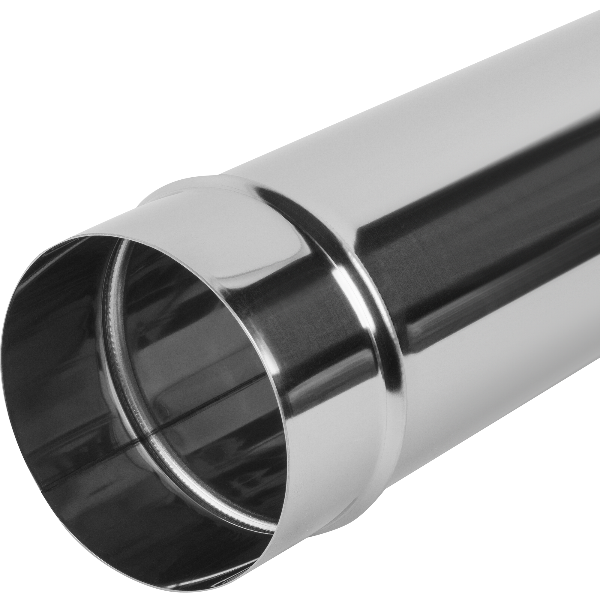 Дымоход Металлик и Ко 0.5 м 430/0.8 мм D115 мм