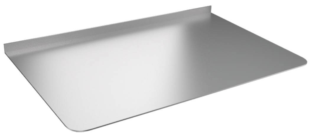 Изображение товара Притопочный лист из нержавеющей стали 580x980 мм Металлик и Ко