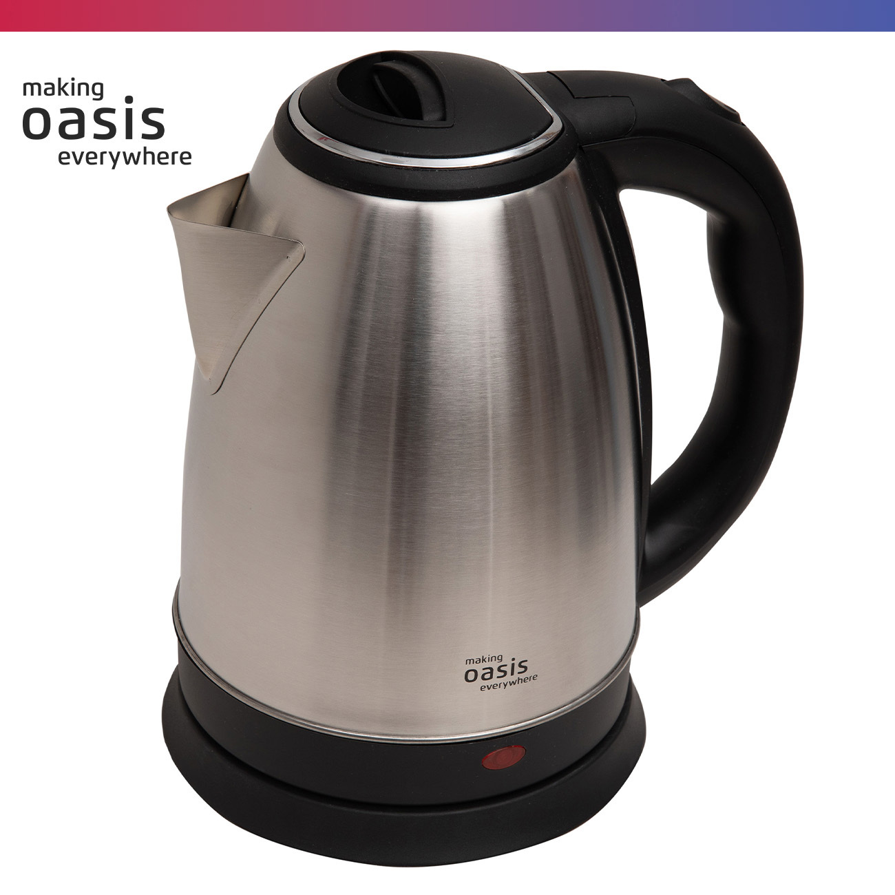 Изображение товара Электрический чайник Making Oasis everywhere K-10NS 1.8 л нержавеющая сталь