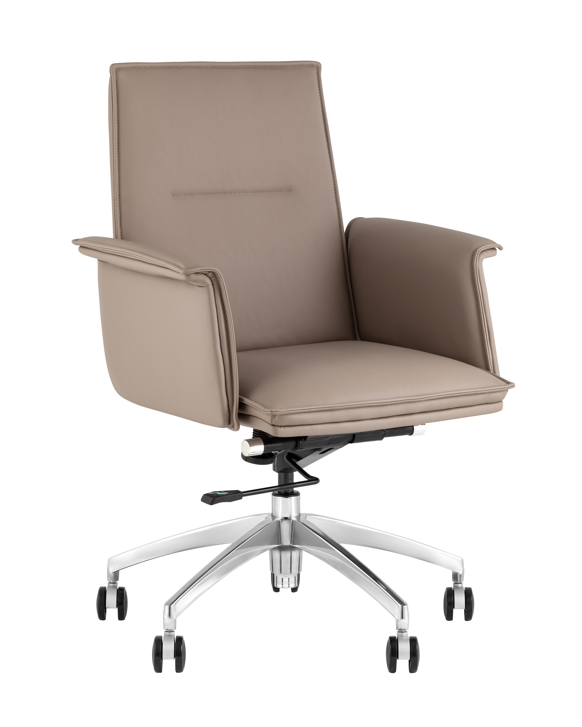 Изображение товара Офисное кресло Стул груп Regenta бежевое искусственная кожа комфорт регулируемый