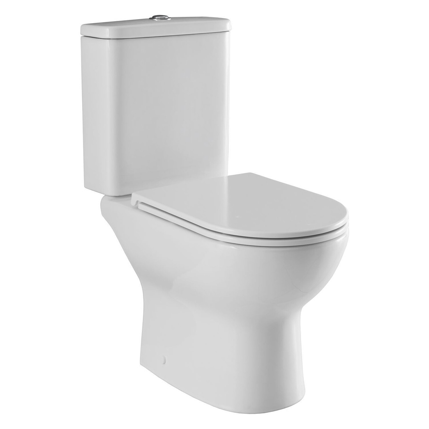 Изображение товара Aquanet Ray-C: чаша напольного унитаза, белая, 36.5x68.5 см