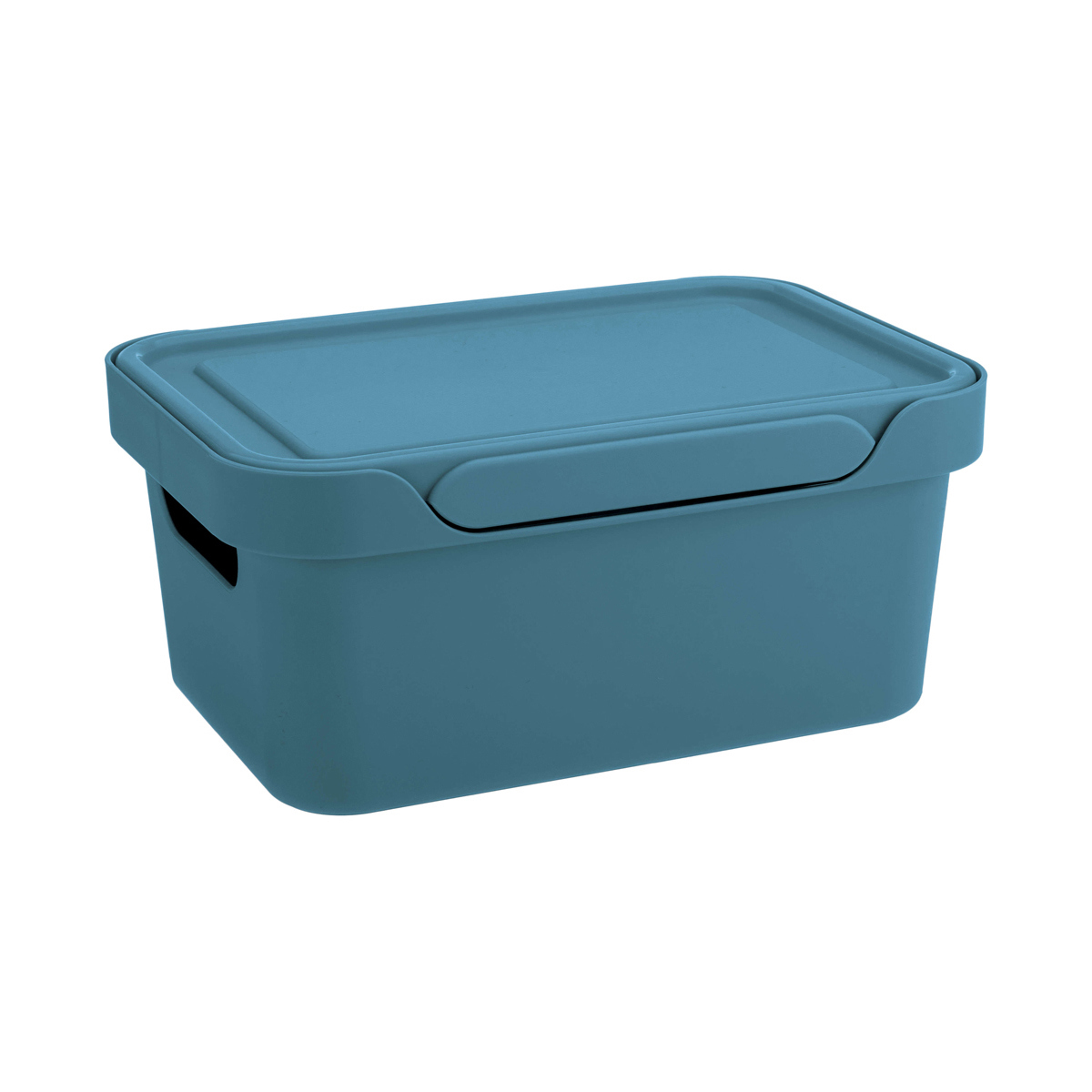 Изображение товара Ящик с крышкой Econova Luxe 27x19x12 см цвет серый