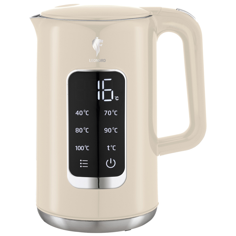 Изображение товара Электрический чайник LEONORD 1.7 л сенсорное управление двойной корпус гарантия 2 года
