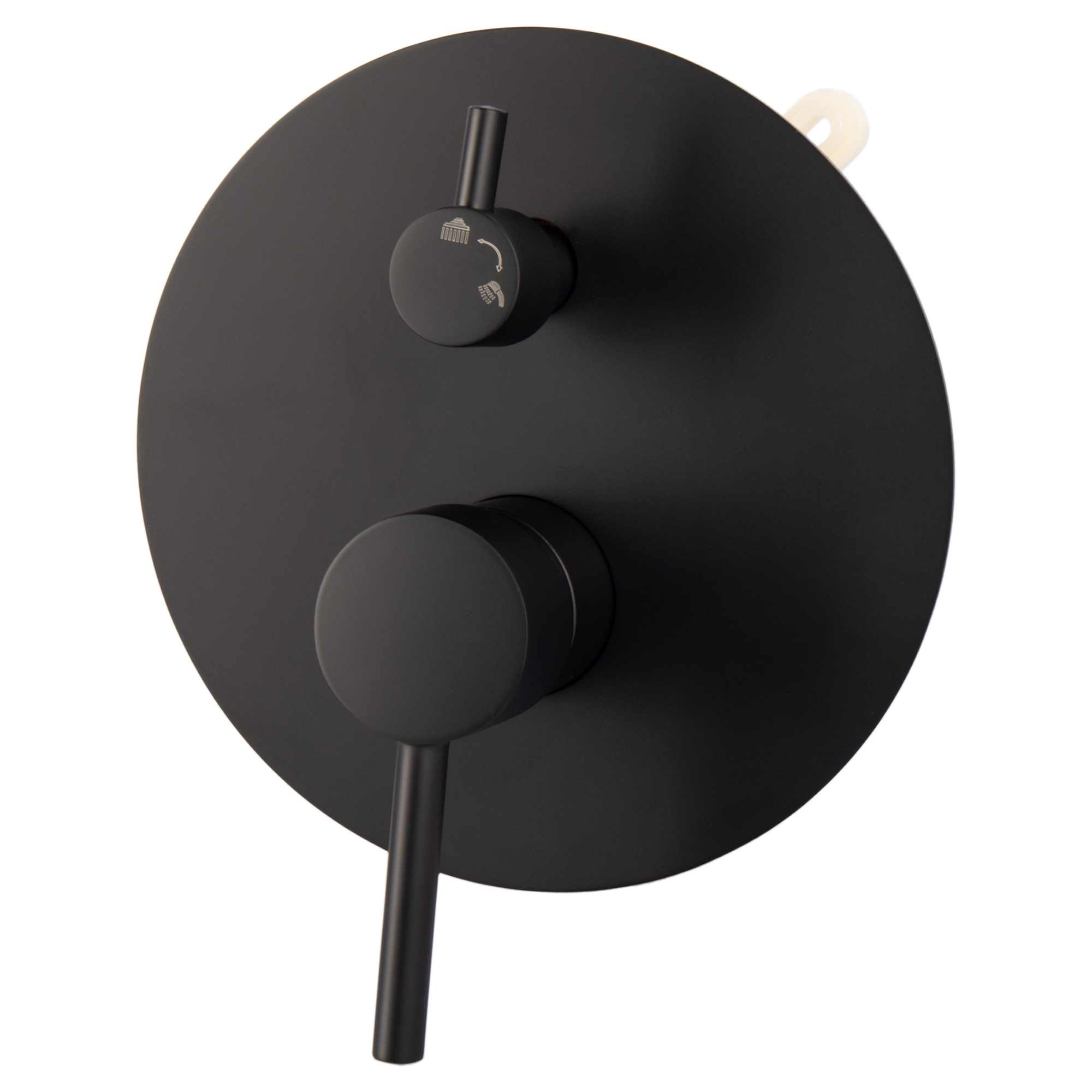 Душевая система Vidage Корбу скрытого монтажа круг цвет черный матовый - 1