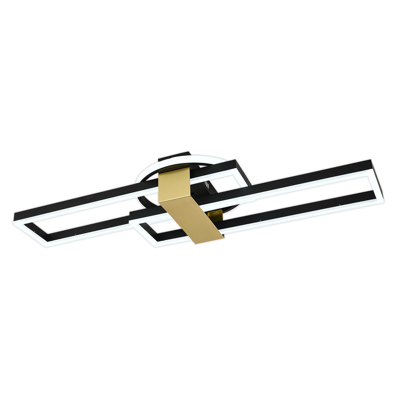 Изображение товара Люстра потолочная светодиодная Escada Antlia 10278/3 с пультом управление черный металл акрил