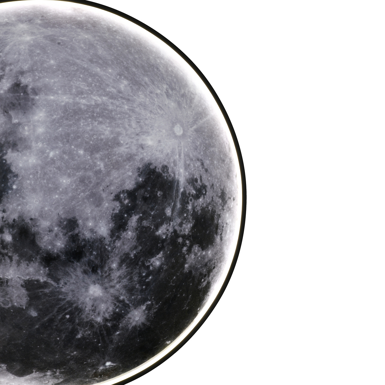 Изображение товара Люстра потолочная светодиодная Escada Planet Moon 605/S разноцветный 47 м² тёплый белый свет