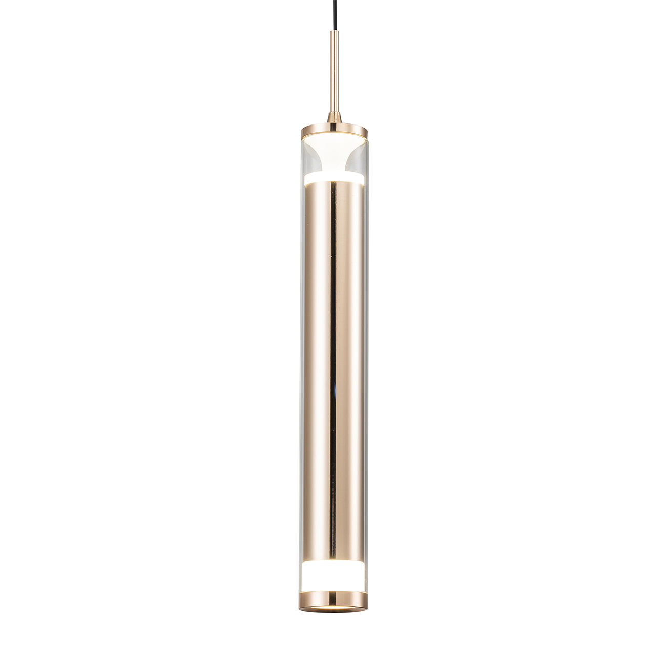 Изображение товара Светильник подвесной светодиодный Escada Foton 609/s gold 7 м² теплый белый (желтый) свет цвет золотой