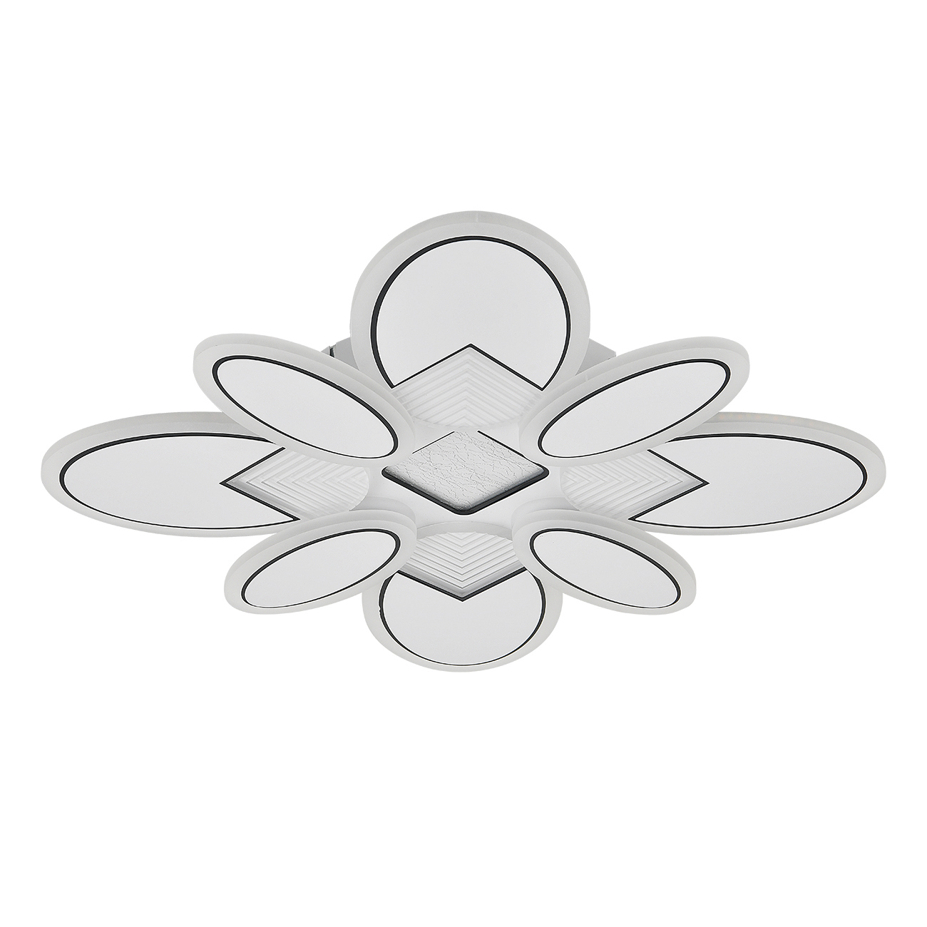 Изображение товара Люстра потолочная светодиодная Escada Dune с пультом регулировка температуры и яркости