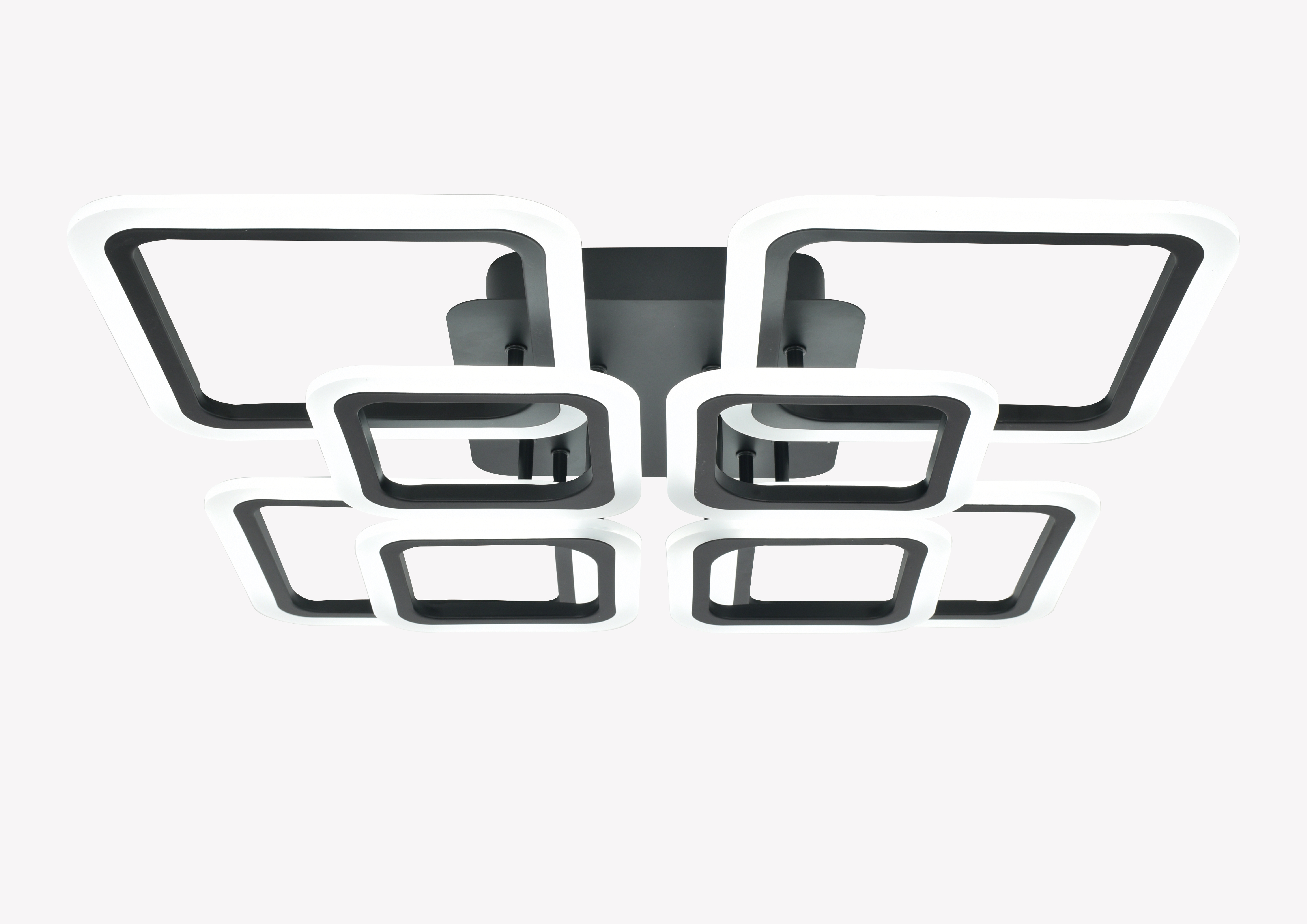 Изображение товара Люстра потолочная Светодиодная Семь огней Eila SF5010/8C-BK с пультом управления