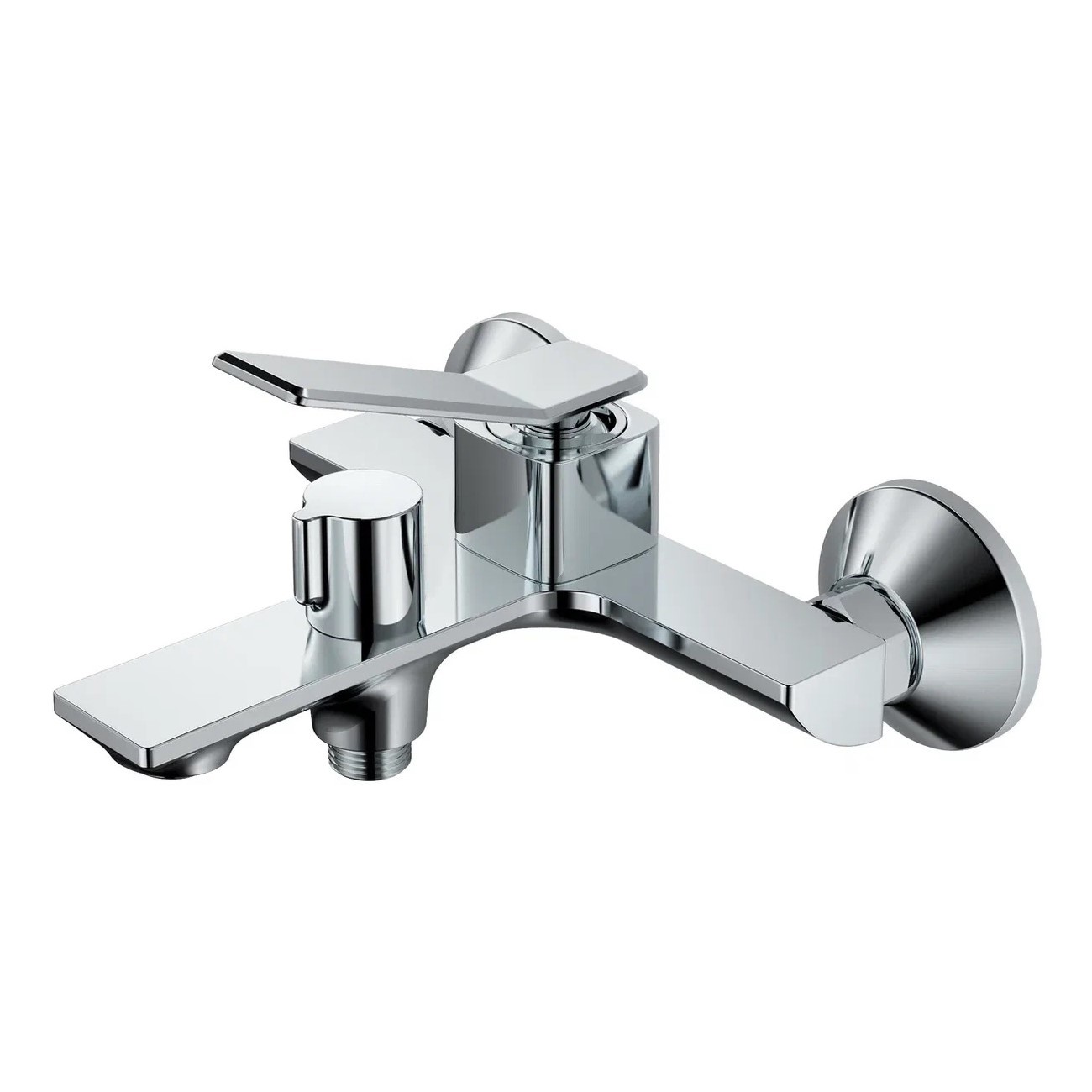 Изображение товара Смеситель для ванны Belz B60618 однорычажный с душевой лейкой цвет хром