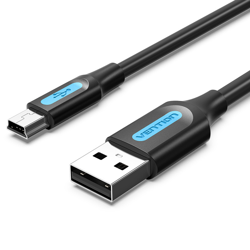 Изображение товара Кабель Vention USB 2.0 AM/mini B 5pin 1.5 м COMBG Изображение товара Кабель Vention USB 2.0 AM/mini B 5pin 1.5 м COMBG