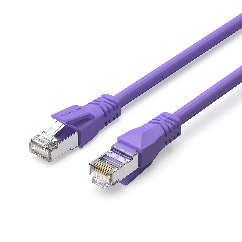 Изображение товара Патч-корд Vention прямой SFTP cat.6A RJ45 0.3 м фиолетовый IBMVY Изображение товара Патч-корд Vention прямой SFTP cat.6A RJ45 0.3 м фиолетовый IBMVY