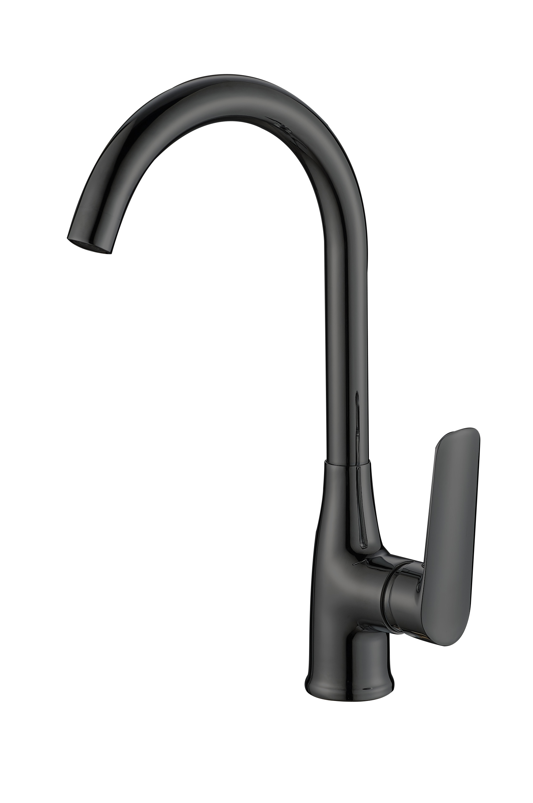 Изображение товара Смеситель для кухни Esko Lagos Black поворотный излив 24.3 см черный матовый