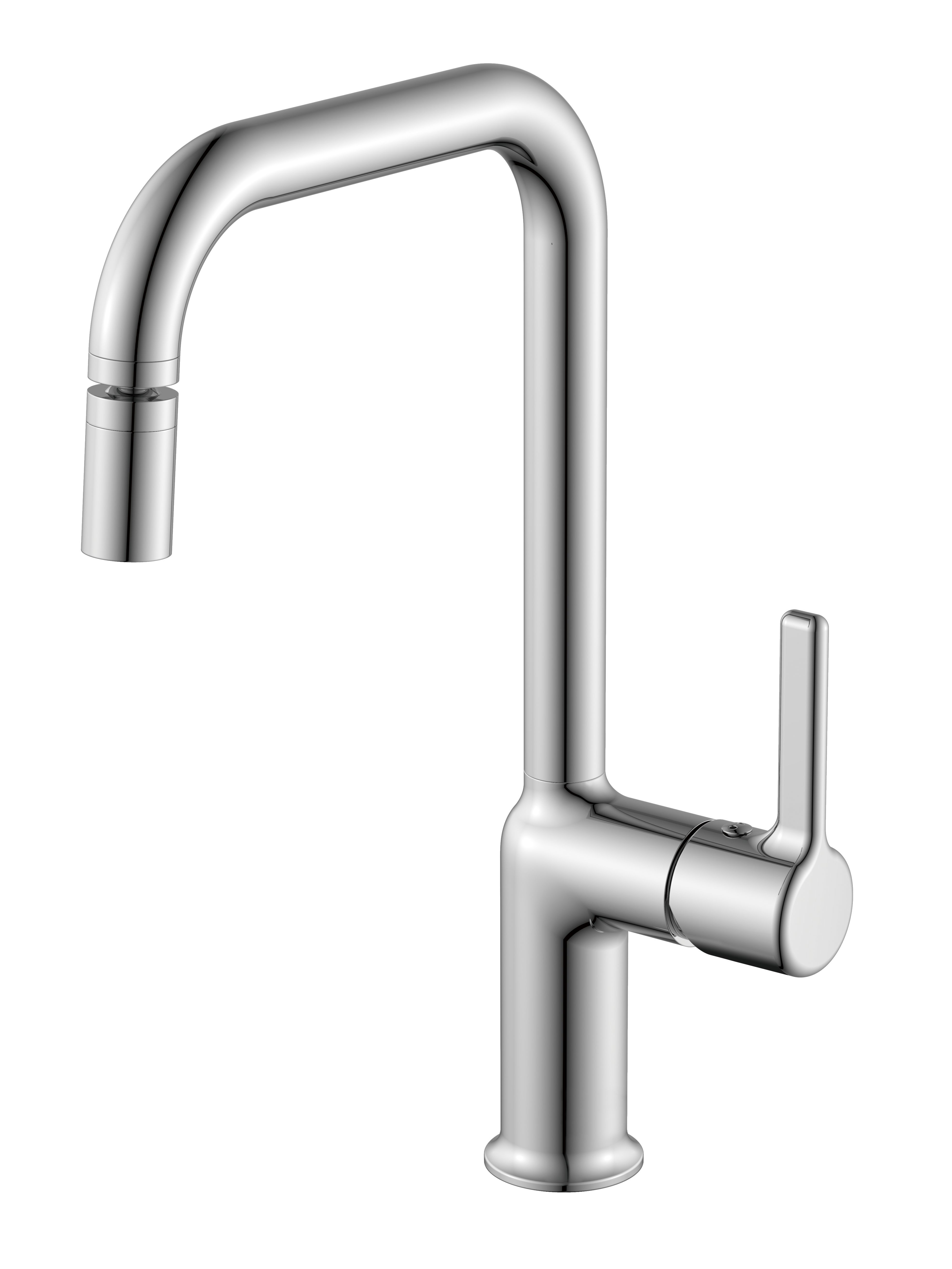 Изображение товара Смеситель для кухни Voda Column поворотный излив 24.3 см цвет хром