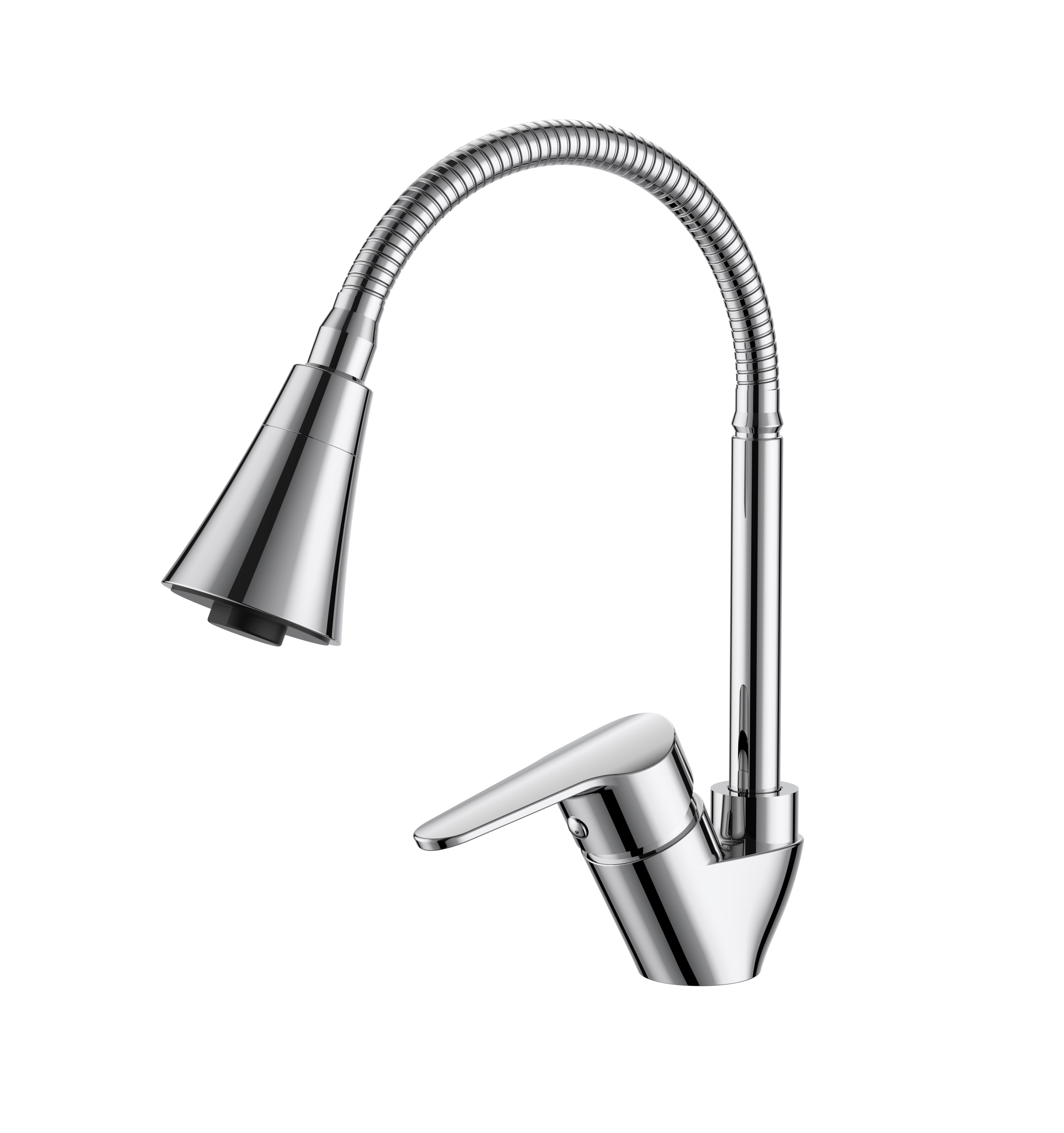 Изображение товара Смеситель для кухни Voda Breeze гибкий излив 13.5 см цвет хром