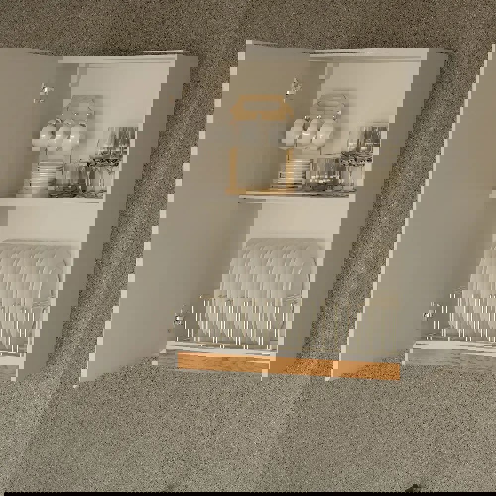 Изображение товара Навесной шкаф Валенсия с полкой 60x75x32 см фасад белый ЛДСП каркас белый ЛДСП Dipriz