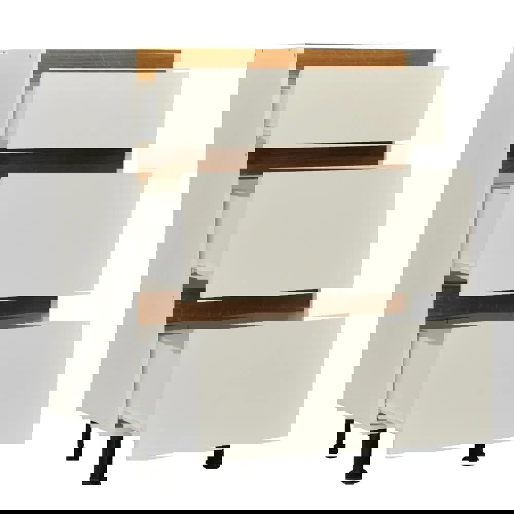 Изображение товара Напольный шкаф Валенсия без столешницы 3 выдвижных ящика 60x82.50x44.80 см фасад белый ЛДСП каркас белый ЛДСП Dipriz