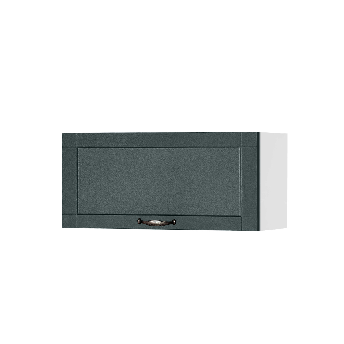 Изображение товара Навесной шкаф Онега 60x67 см зеленый МДФ и ЛДСП для кухни