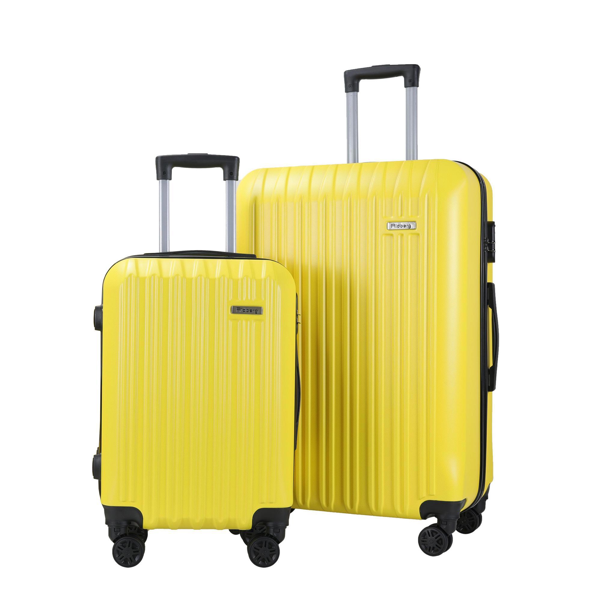 Изображение товара Чемодан Ridberg Discover (l+s) 50x71x28 см abs-пластик цвет желтый