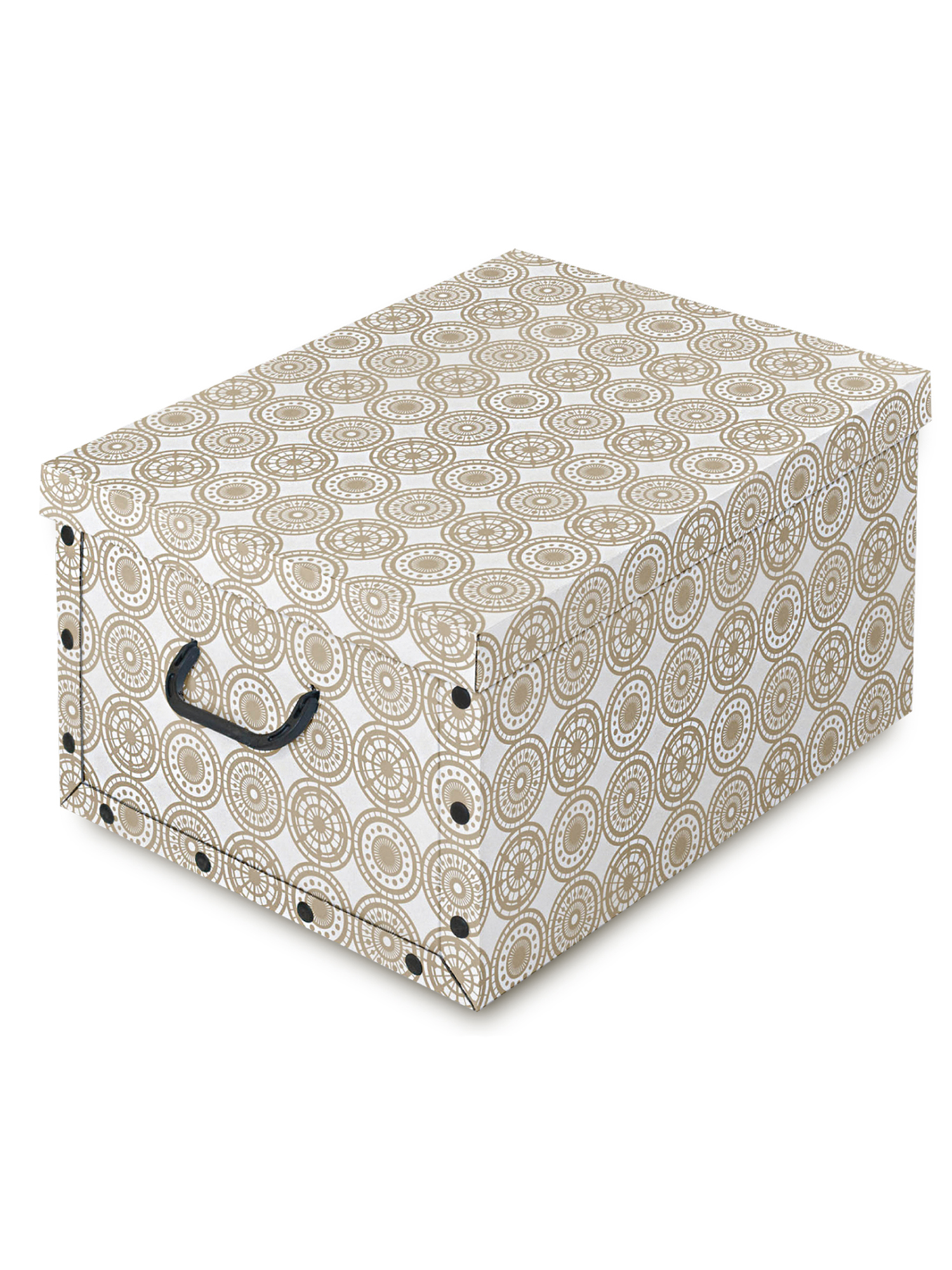 Изображение товара Коробка АПЕ Ella Beige 39x50x24 см с крышкой