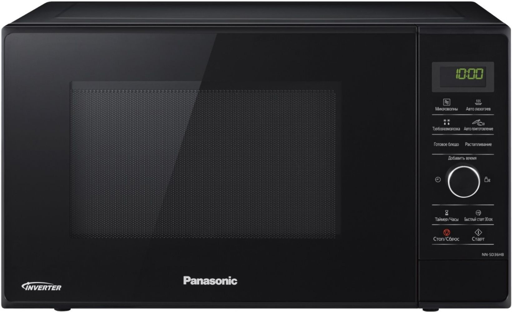 Изображение товара Микроволновая печь Panasonic NN-SD36HBZPE 23 л черная инверторное управление